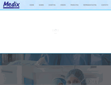 Tablet Screenshot of medixbrasil.com.br
